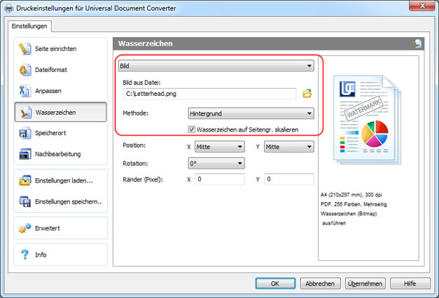 udc-picture-letterhead-settings