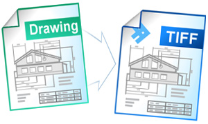 Convert AutoCAD to TIF