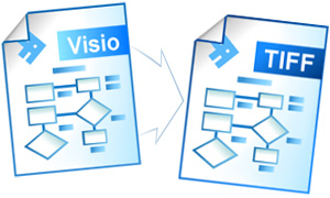 Convert Visio to TIFF